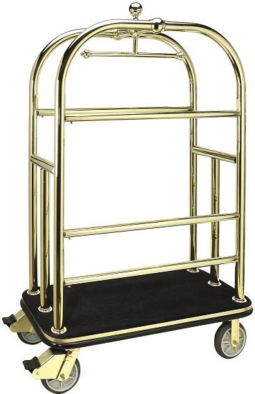 Brass Bellman Cart Las Vegas Sales