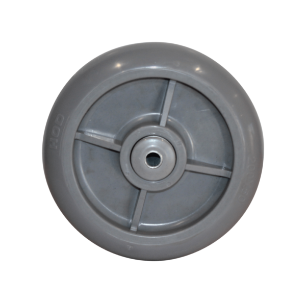 8” Thermo Rubber Wheel 550 lbs. Capacity