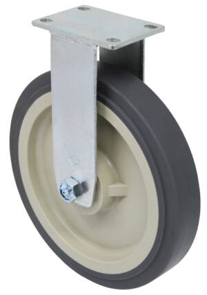 8” Rigid Caster for Maid Carts 450lb Capacity