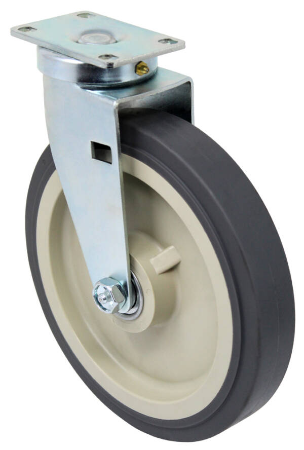 8” Swivel Caster for Maid Carts 450lb Capacity